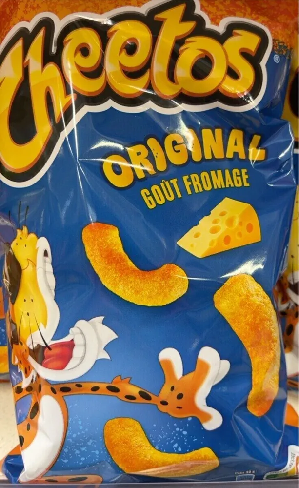 Cheetos gout fromage