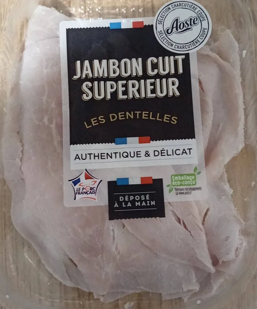 Jambon cuit supérieur decouenné dégraissé