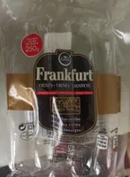 Frankfurt salchichas cocidas