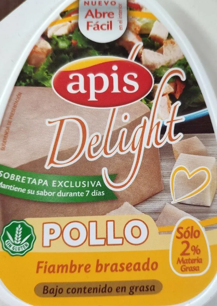 pollo fiambre braseado delight