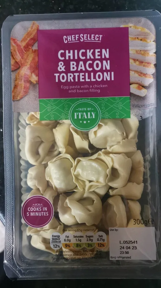Chicken & Bacon Tortelloni