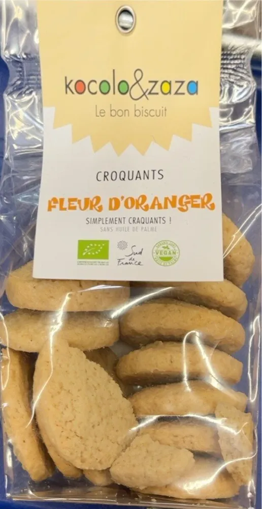 Croquants fleur d’oranger