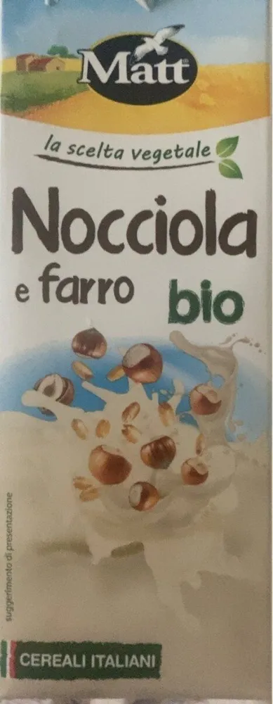 Bevanda nocciola e farro bio