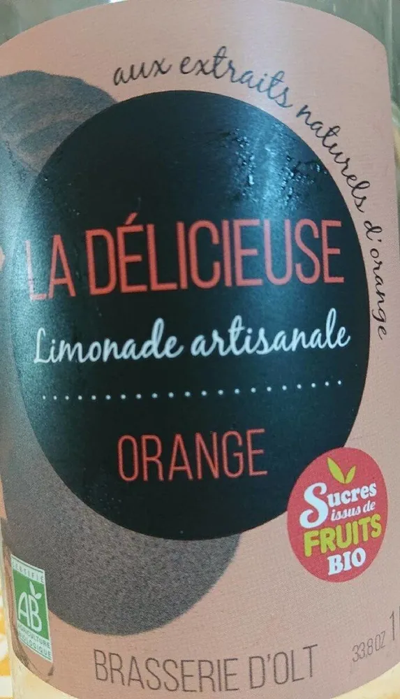 La délicieuse orange, limonade artisanale