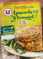 Pavé au blé Epinards & Emmental