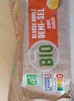 Beurre moulé demi-sel bio Netto
