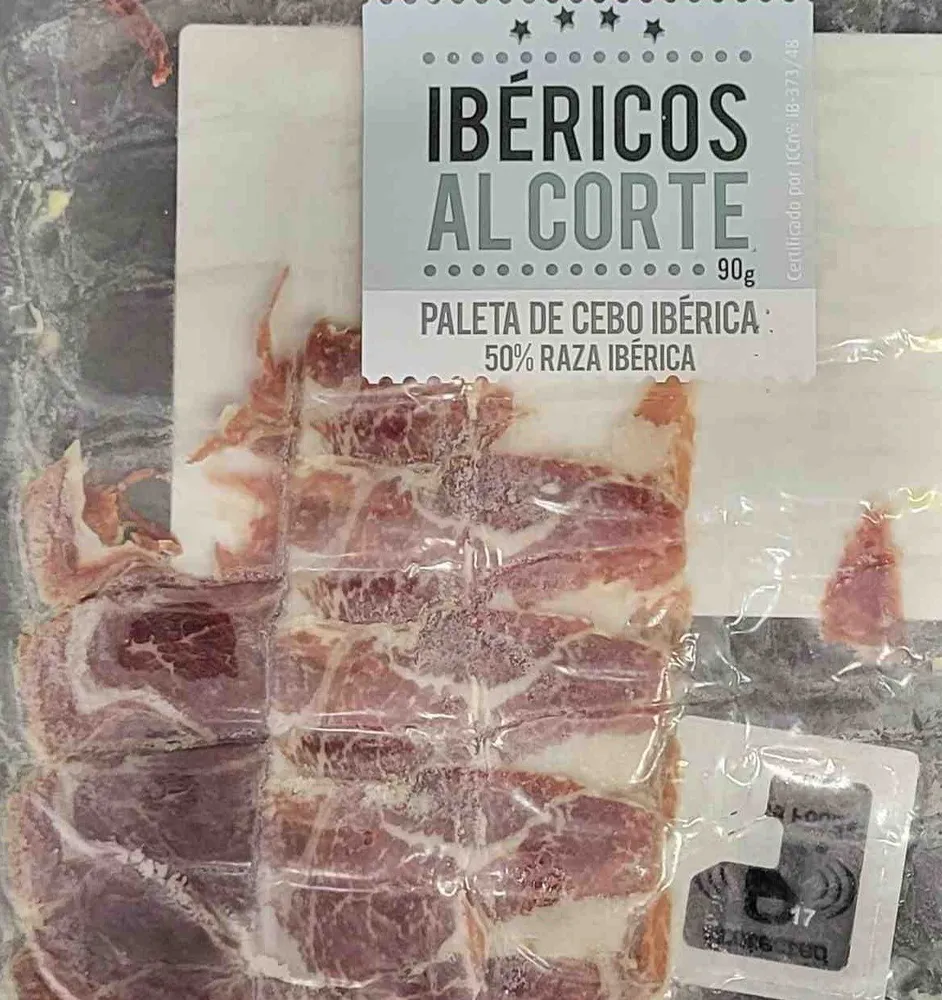 Paleta de cebo ibérica
