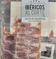 Paleta de cebo ibérica