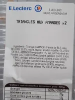triangle aux amandes