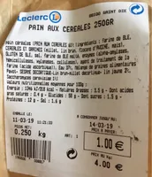 Pain au céréales