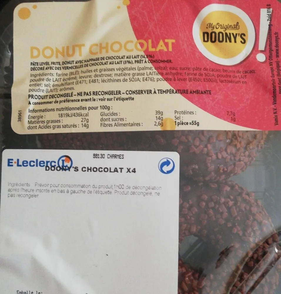 Doony's chocolat