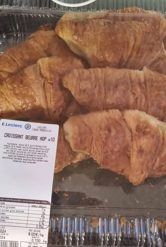 Croissant beurre aop