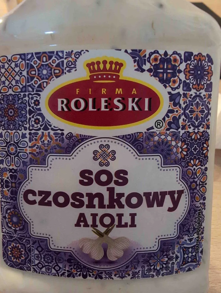 Sos czosnkowy Aioli
