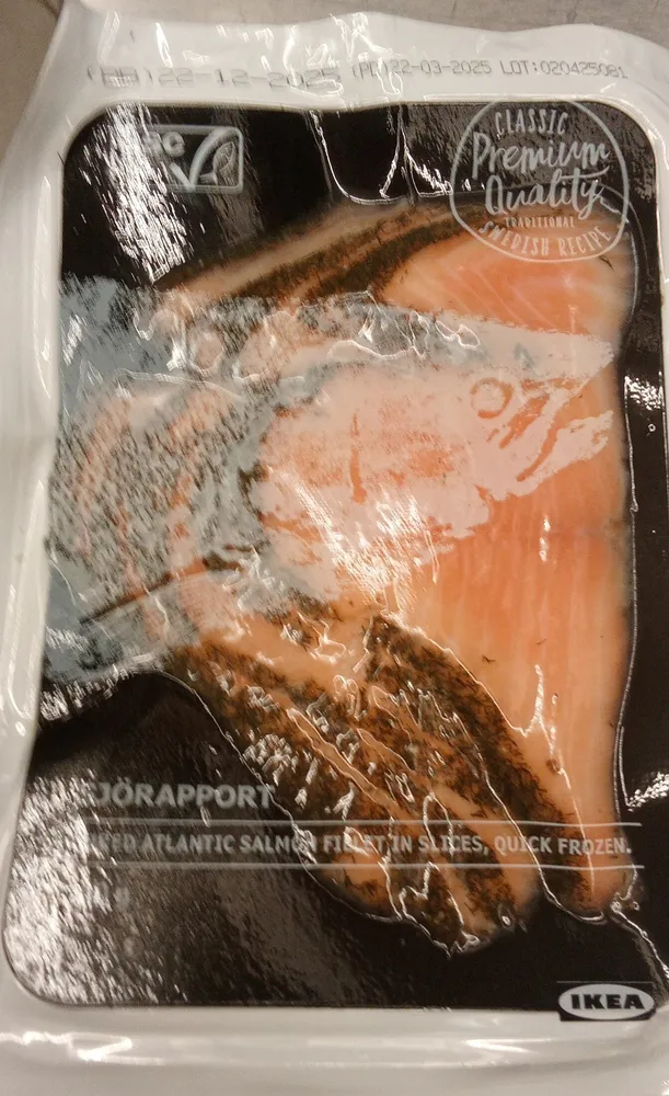 cured saumon 200gr ASC