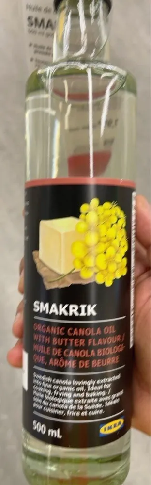 Canola oil