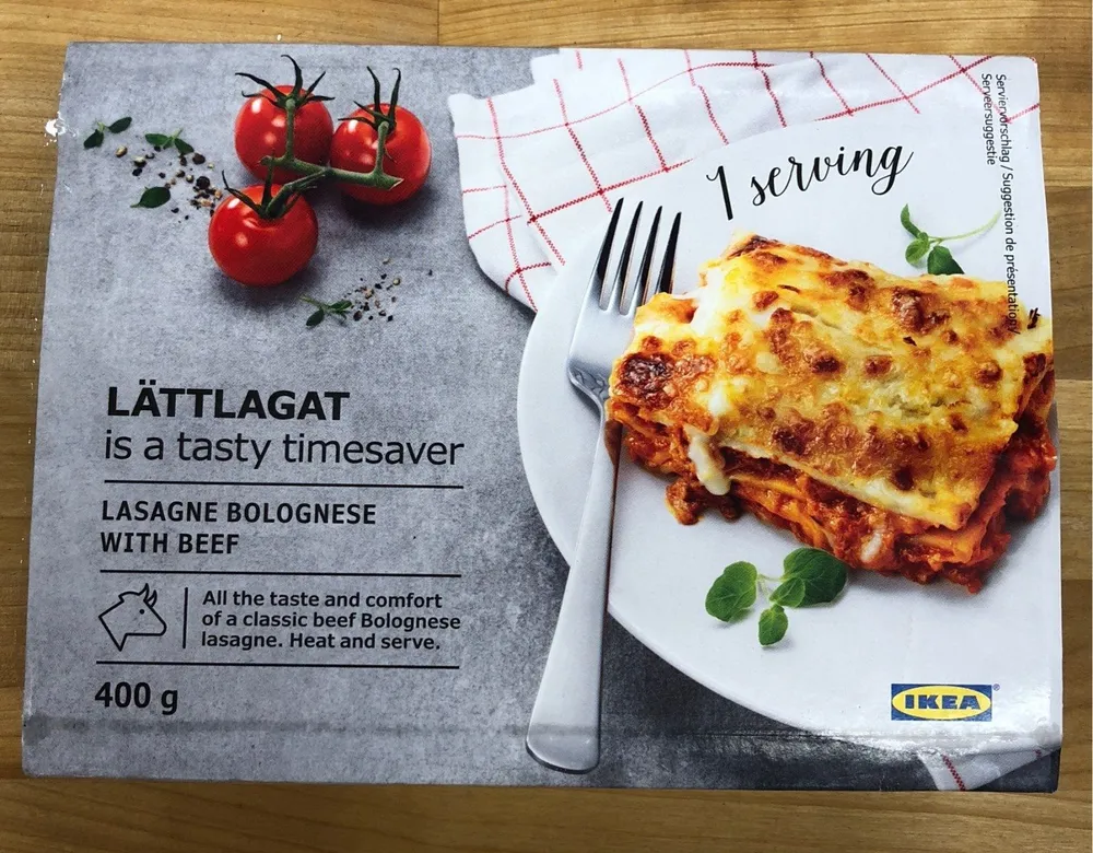 Lasagne bolognaise au bœuf