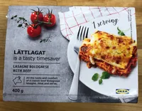 Lasagne bolognaise au bœuf