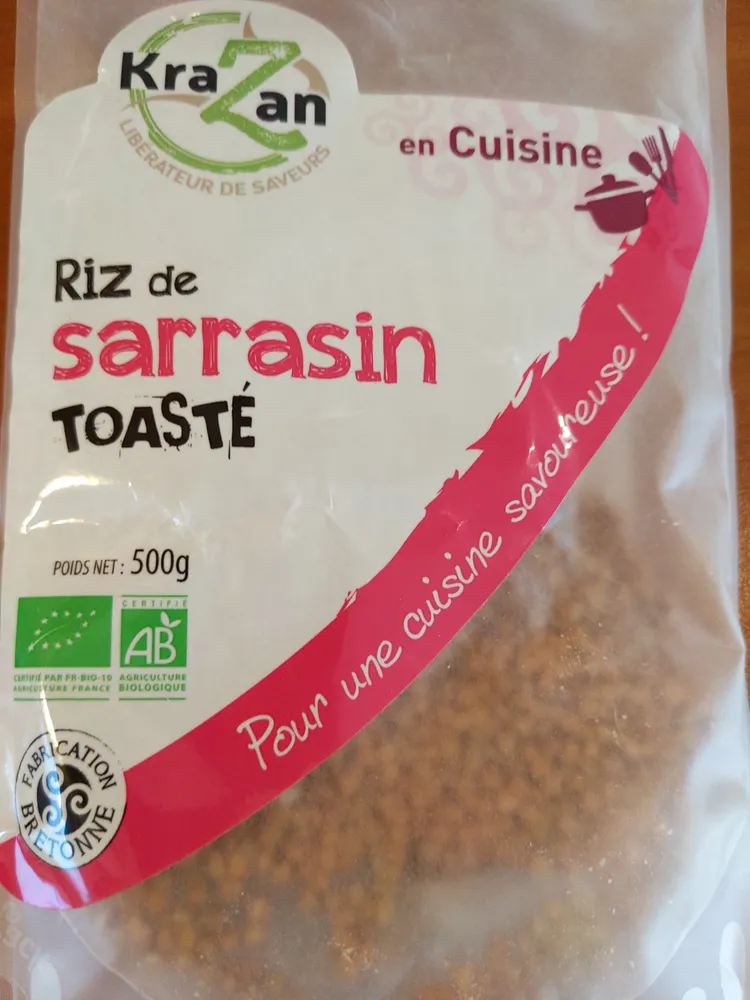 Riz de sarrasin toasté