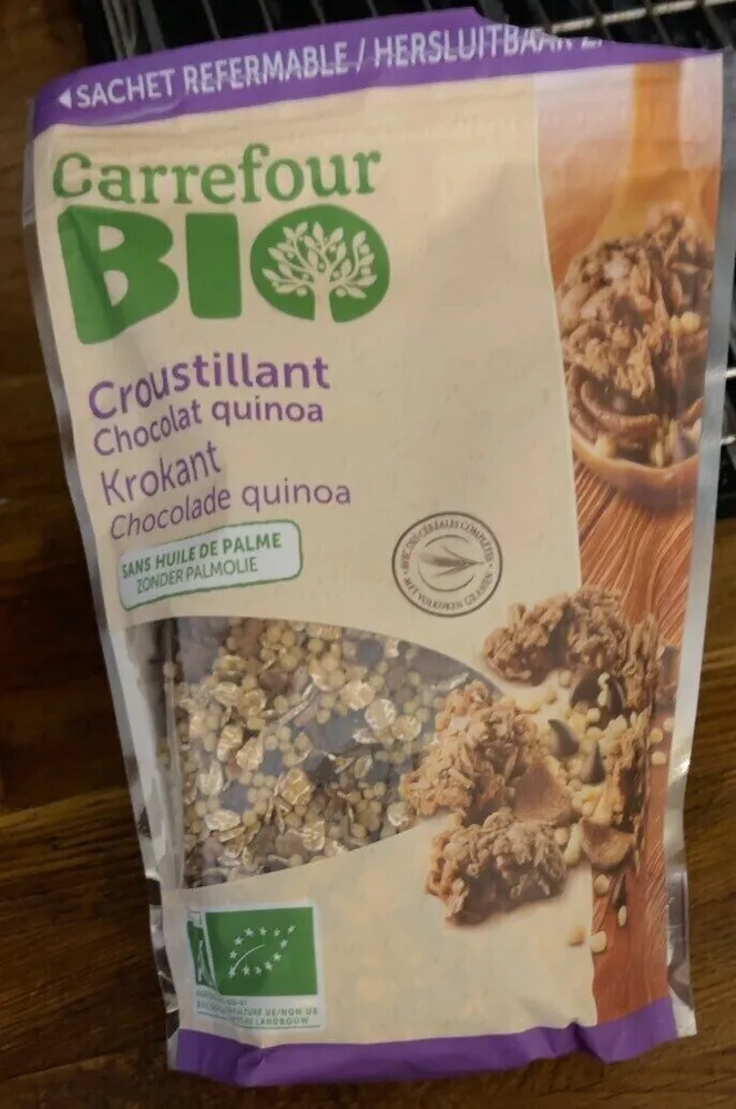 Croustillant chocolat quinoa