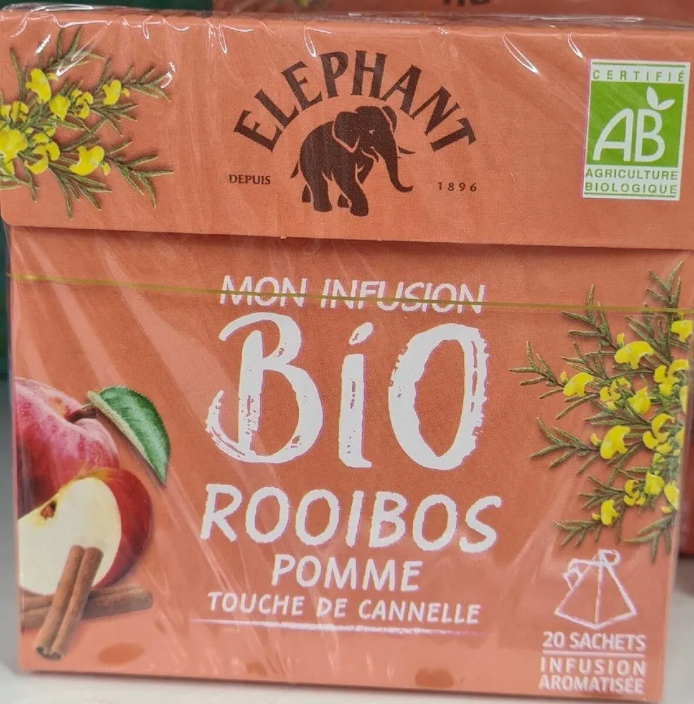 Mon infusion bio rooibos pomme