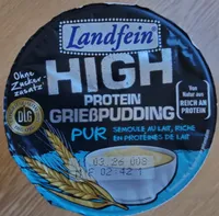High Protein Grießpudding Pur