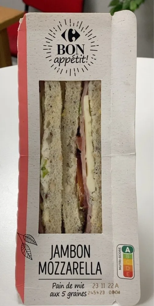 Sandwich JAMBON MOZZARELLA