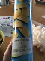 Tuiles creme oignon