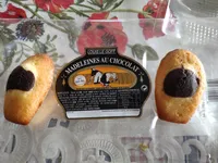 Madeleines au chocolat
