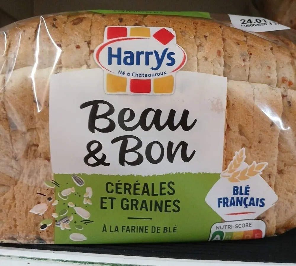 Pain céréales et graines