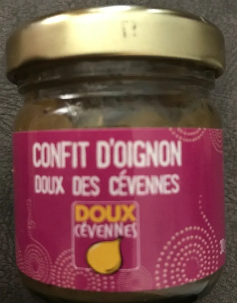 Confit d'ognon doux