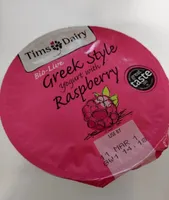 Greek style yogurt with Raspberry