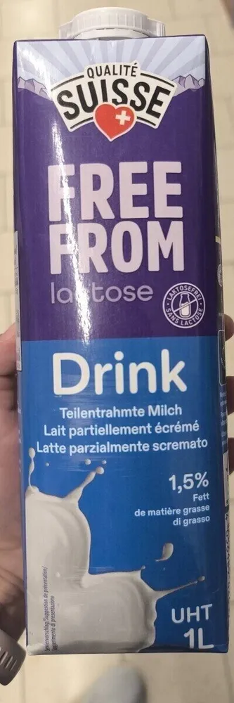 Free From lactose Drink