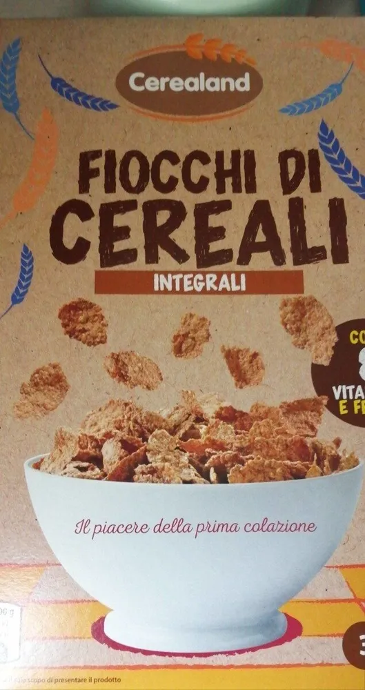 Fiocchi di cereali integrali