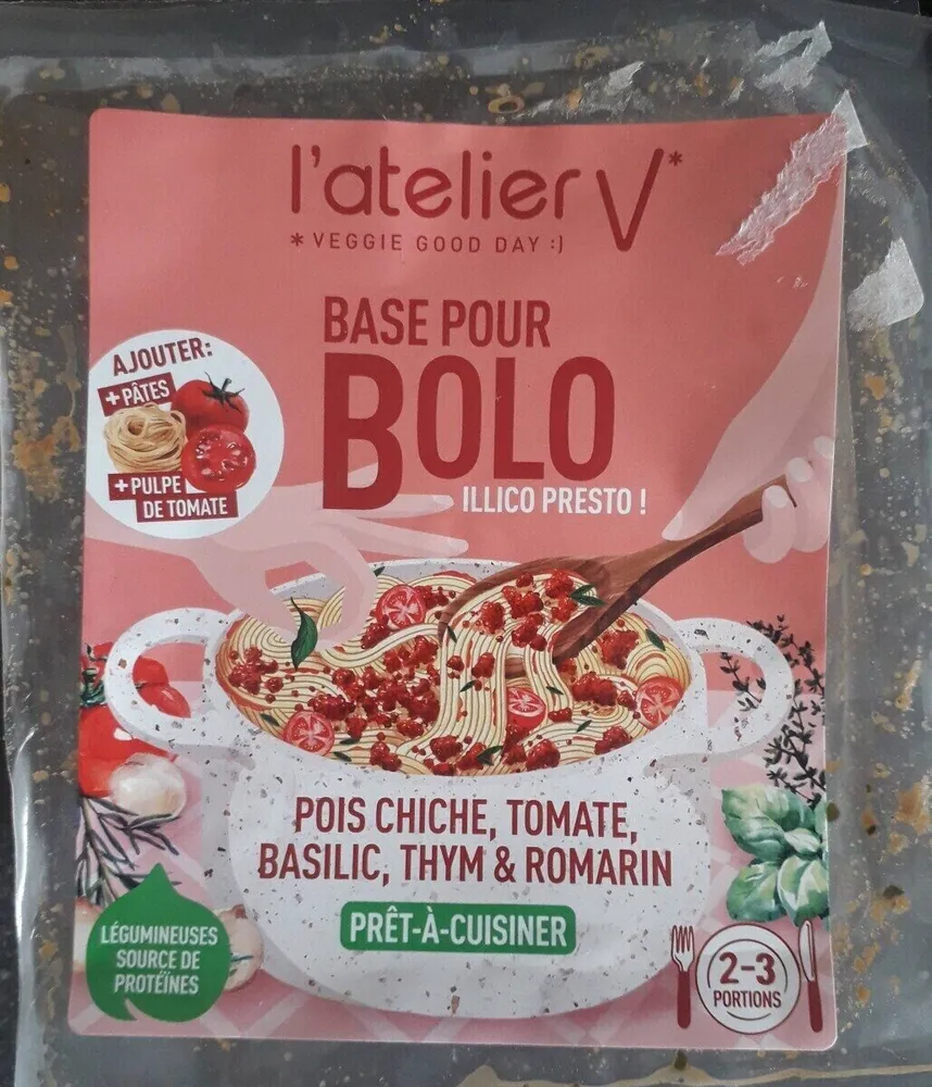 Base pour bolo