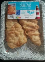 2 filets de cabillaud façon fish & chips