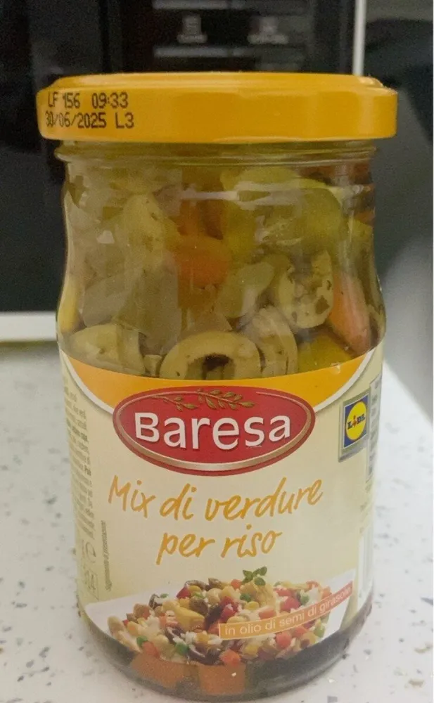 Mix di verdure per riso