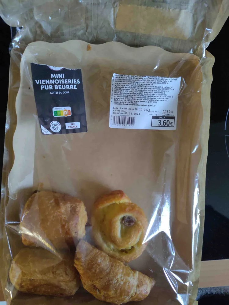 Mini Viennoiseries Pur Beurre
