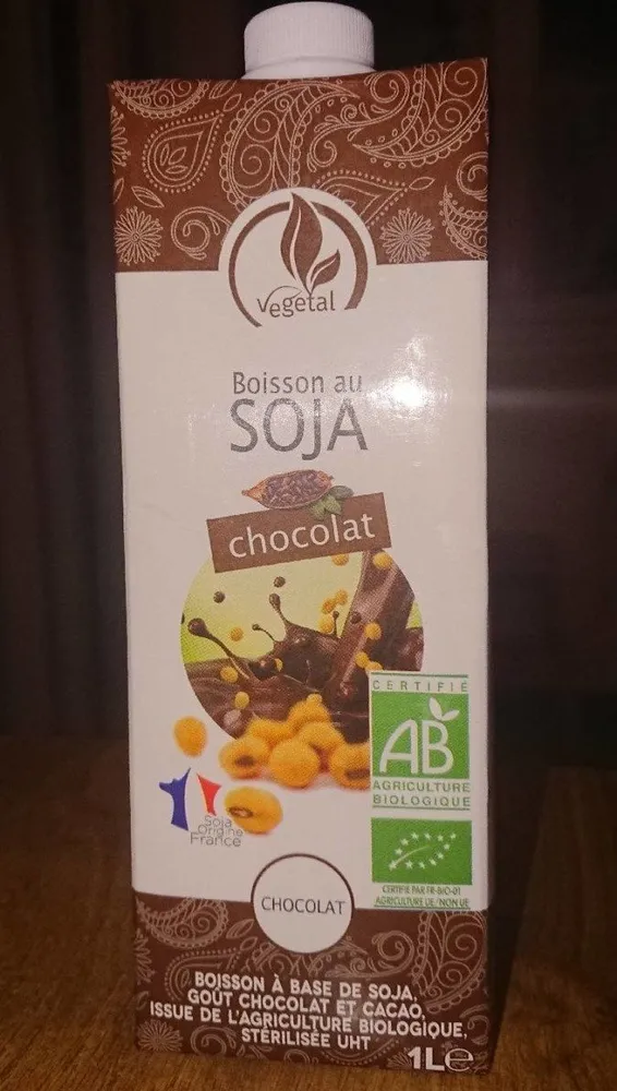 Boisson au soja chocolat