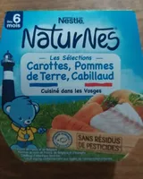 Carottes pommes de terre cabillaud