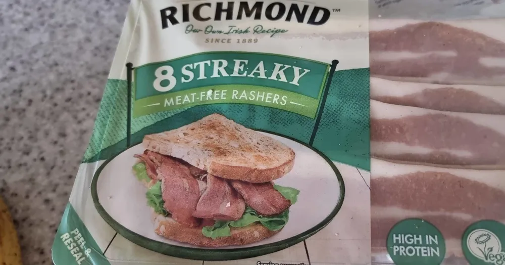 Meat free rashers