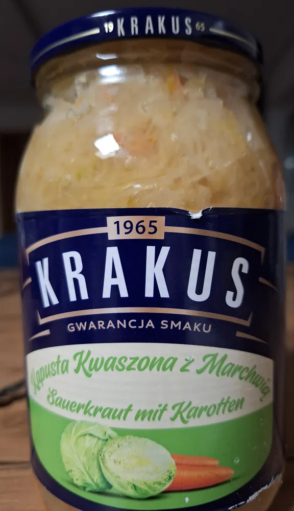 Sauerkraut mit Karotten