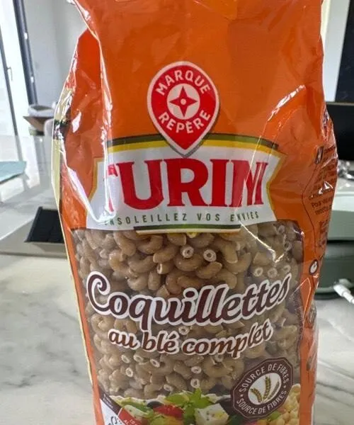 Coquillette au blé complet