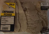 Pechuga empanada pollo