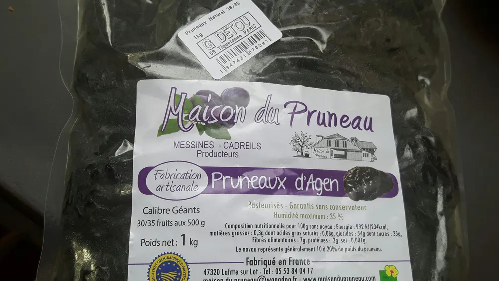 pruneau d'Agen