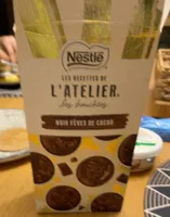 Les recettes de l’atelier bouchées noir fèves de cacao