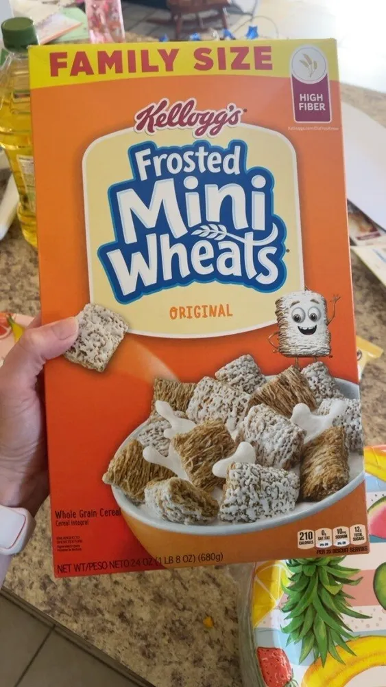 Frosting mini- wheats