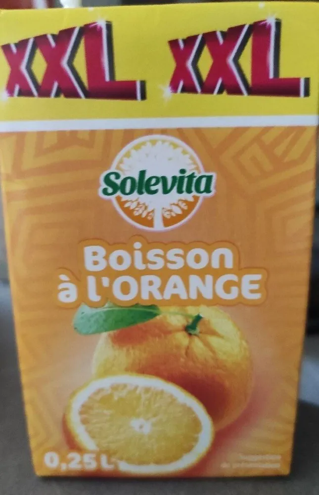 Boisson à l'orange XXL