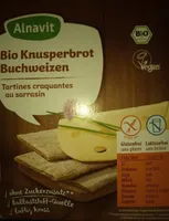 Pan crujiente con trigo sarraceno eco
