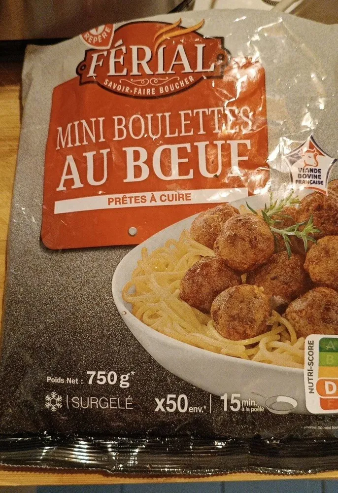 mini boulettes au boeuf
