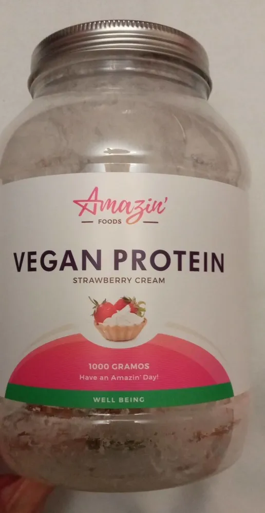 Vengan protein strawberry